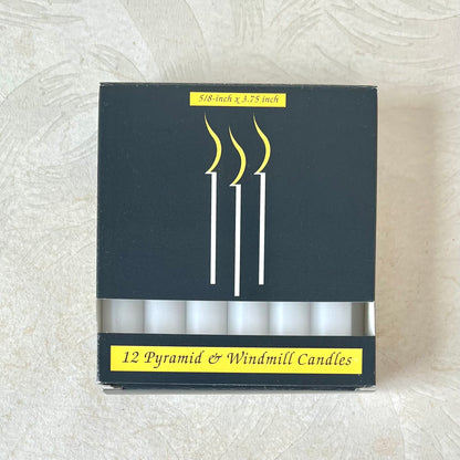 Pyramid & Windmill Candles