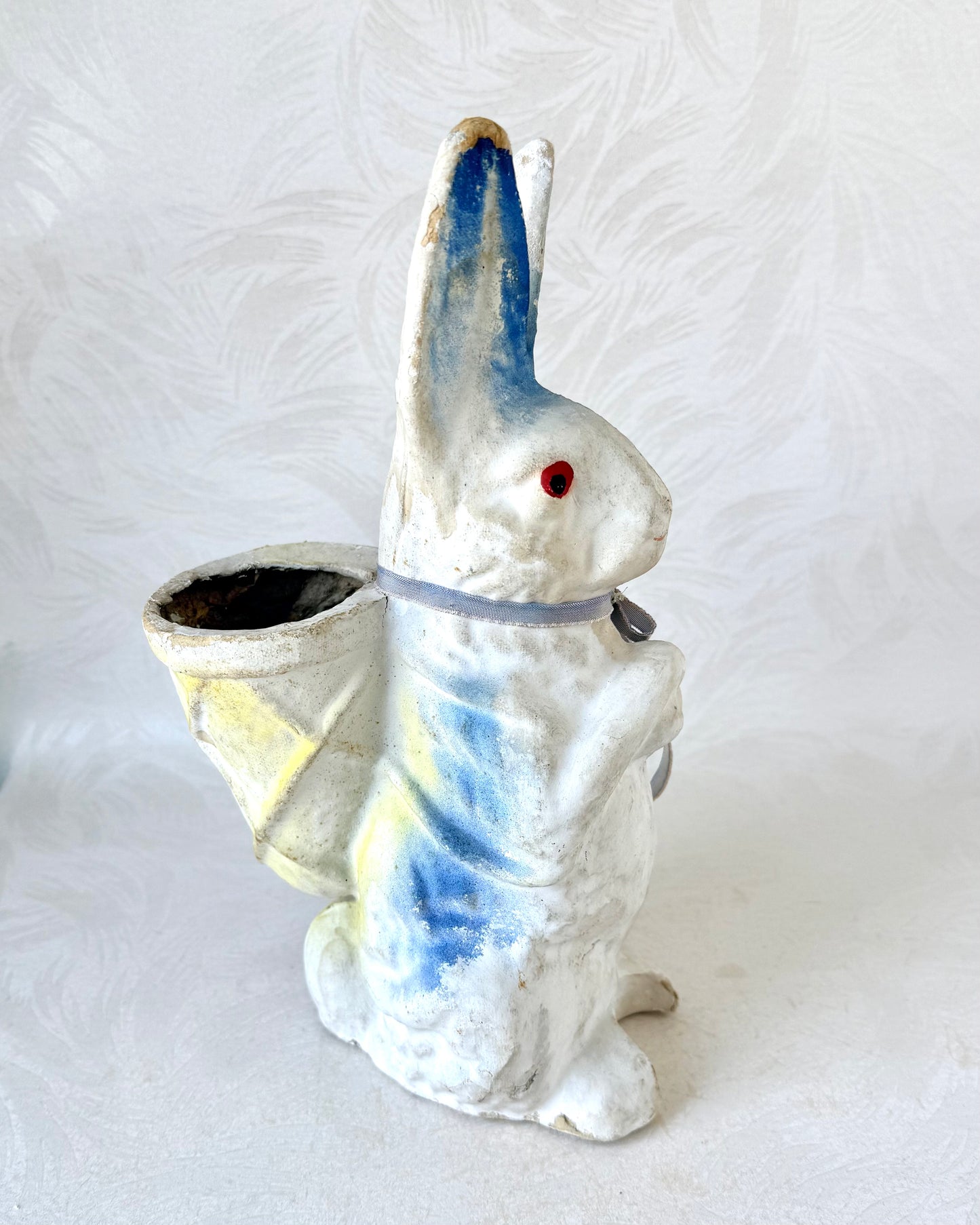 Paper Mache Rabbit Figure - Vintage