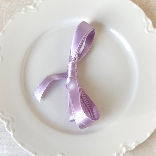 Vintage Single Sided Satin Ribbon Bundles 1/2" - Multiple Colors