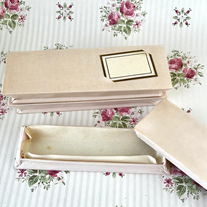 French Pink Gift Boxes - Vintage