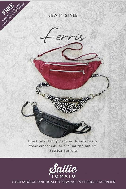 Ferris Fanny Pack Pattern by Sallie Tomato