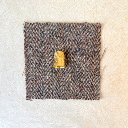 Wool Tweed Fabric Pieces