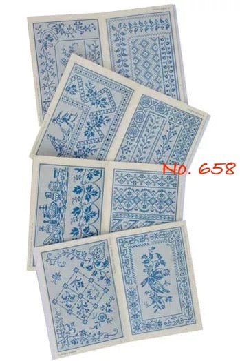 Sajou Cross Stitch Green Albums
