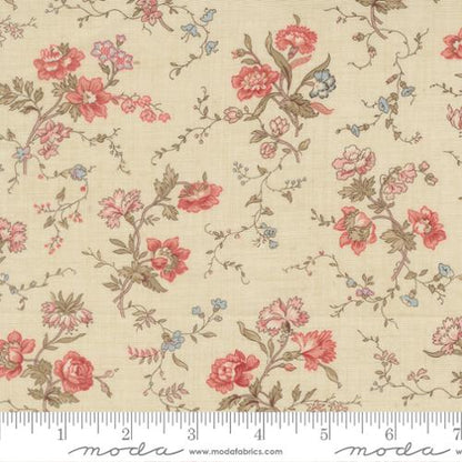 Fleur De Paris Pearl Multi Fabric - Half Yard