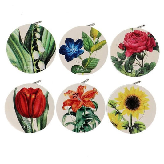 Retractable Tape Measure - Botanical Collection