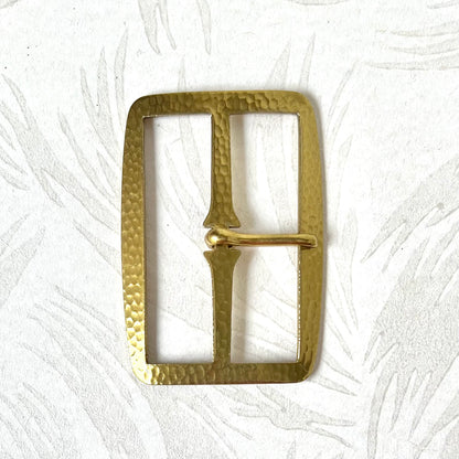 Hammered Metal Buckle - Vintage