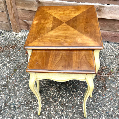 Vintage Drexel Heritage French Nesting Tables