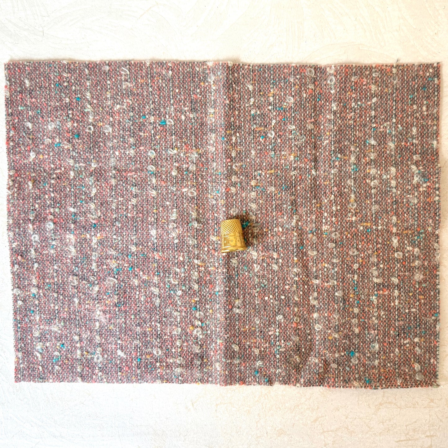 Wool Tweed Fabric Pieces