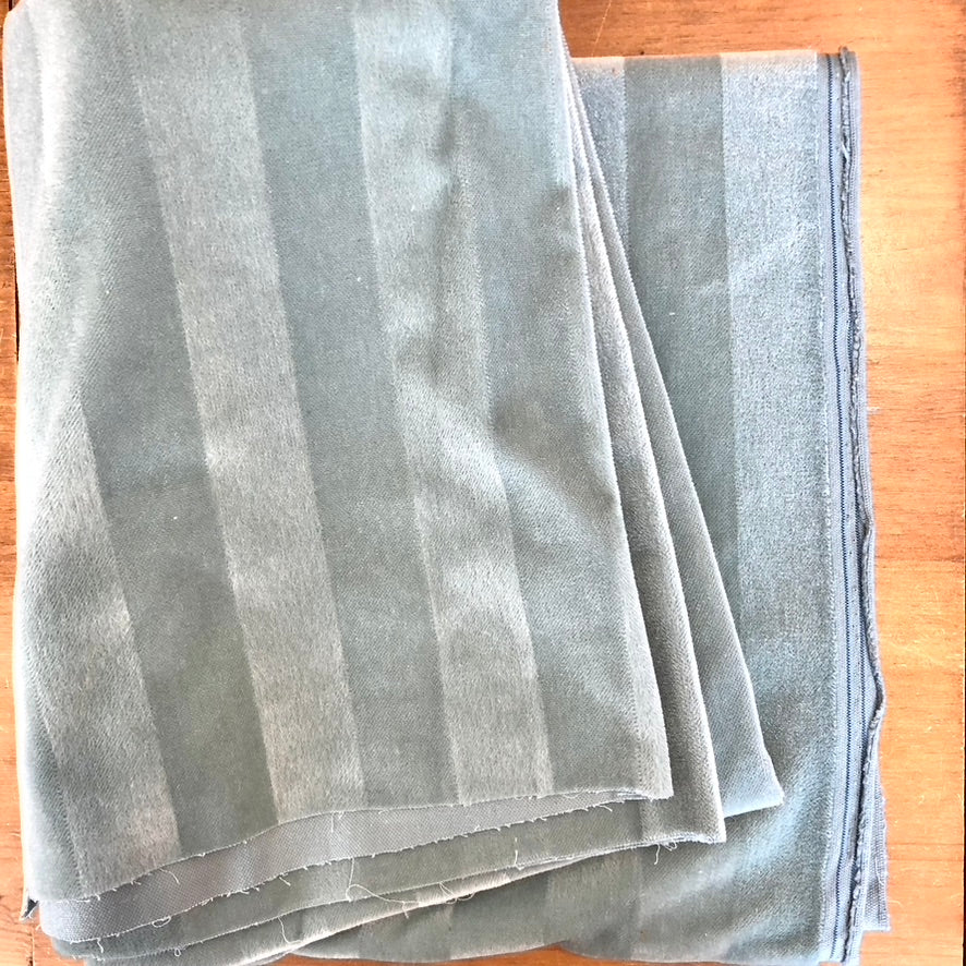 Texture Stripe Mohair Fabric - Vintage