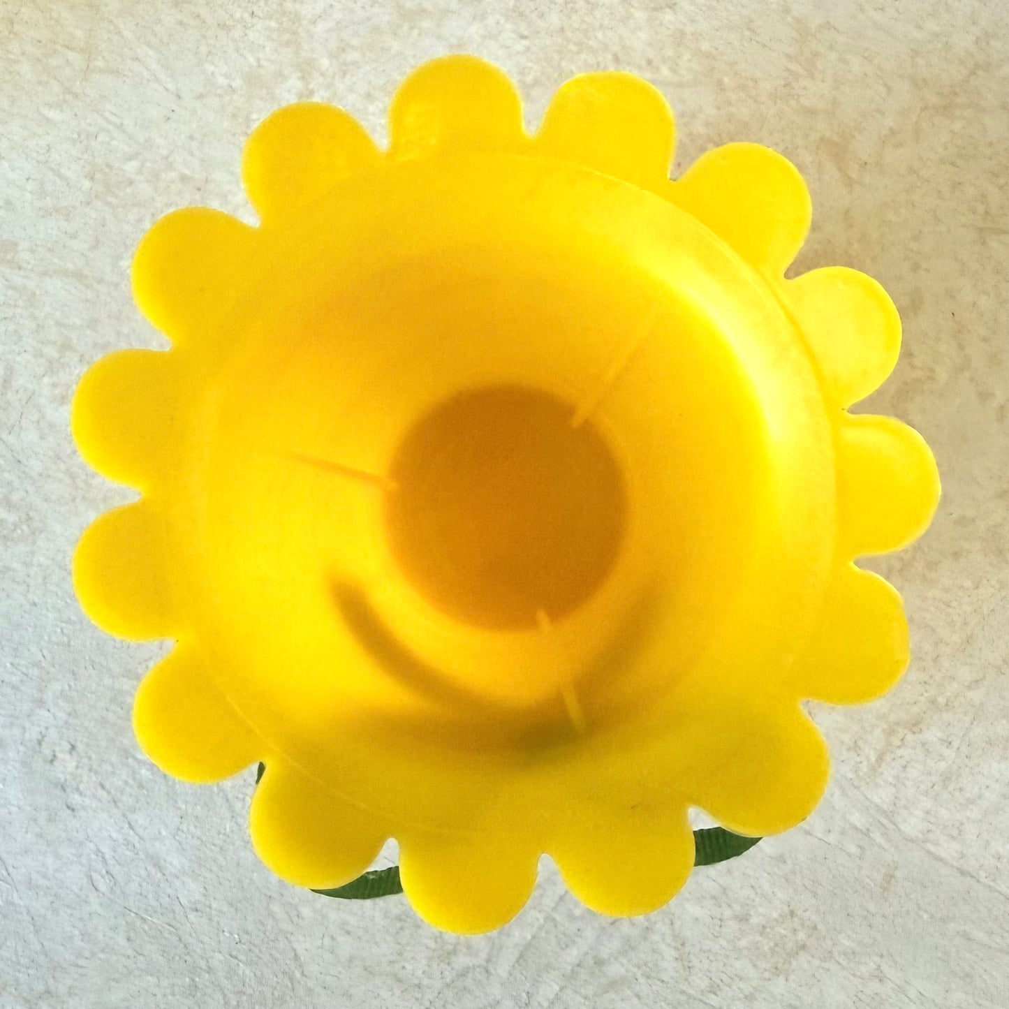 Yellow Scalloped Vintage Treat Baskets