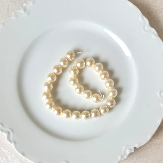 Glass Pearl Beads - 10MM