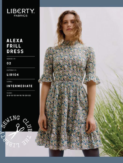 Alexa Frill Dress - by Liberty of London