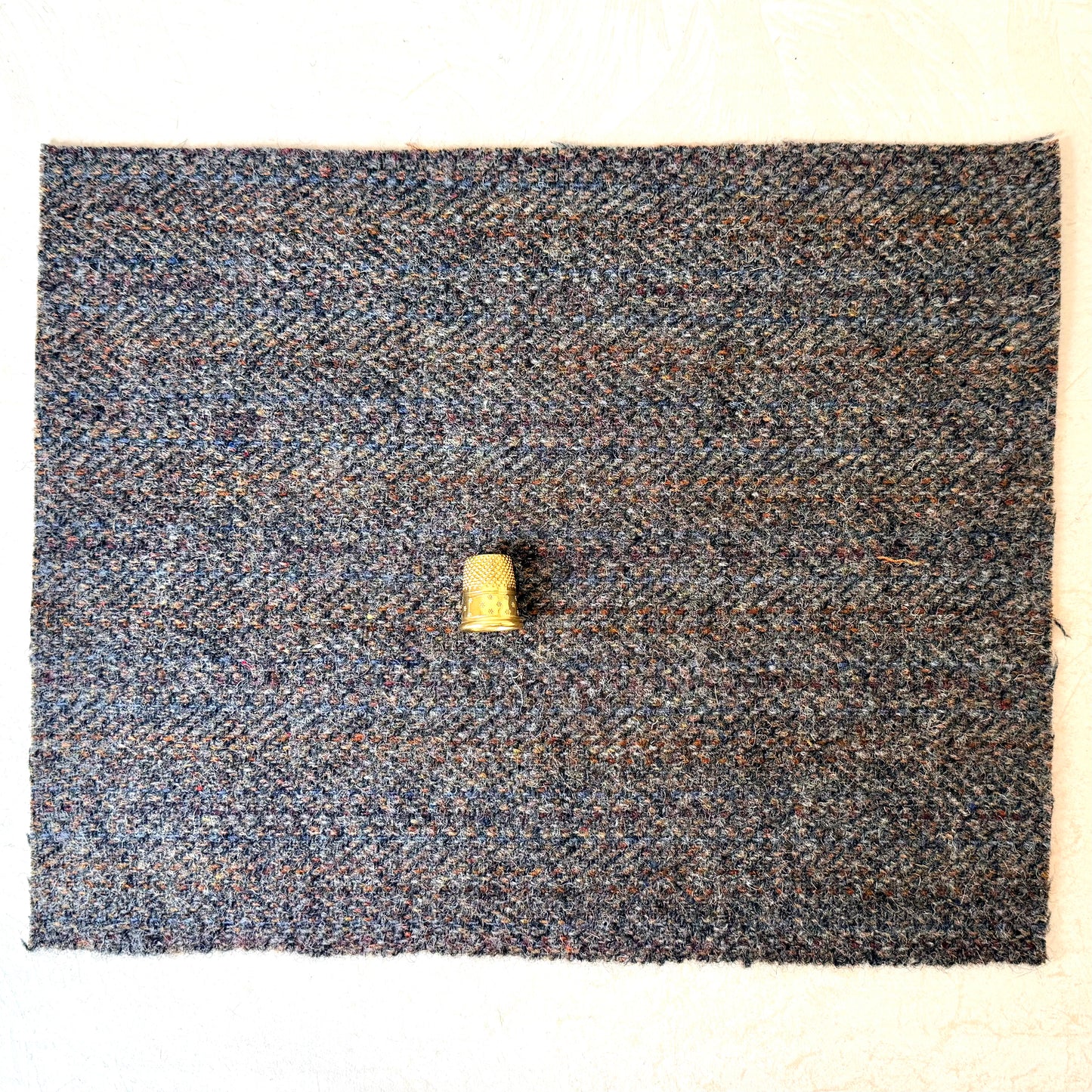 Wool Tweed Fabric Pieces