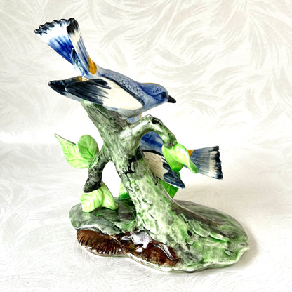 Stangl Double Blue Jay Figurine - Vintage
