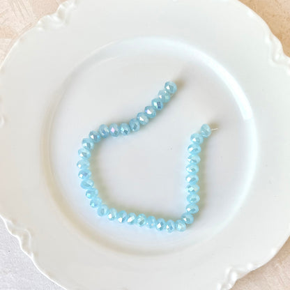 Crystal Rondelle Beads - 8MM