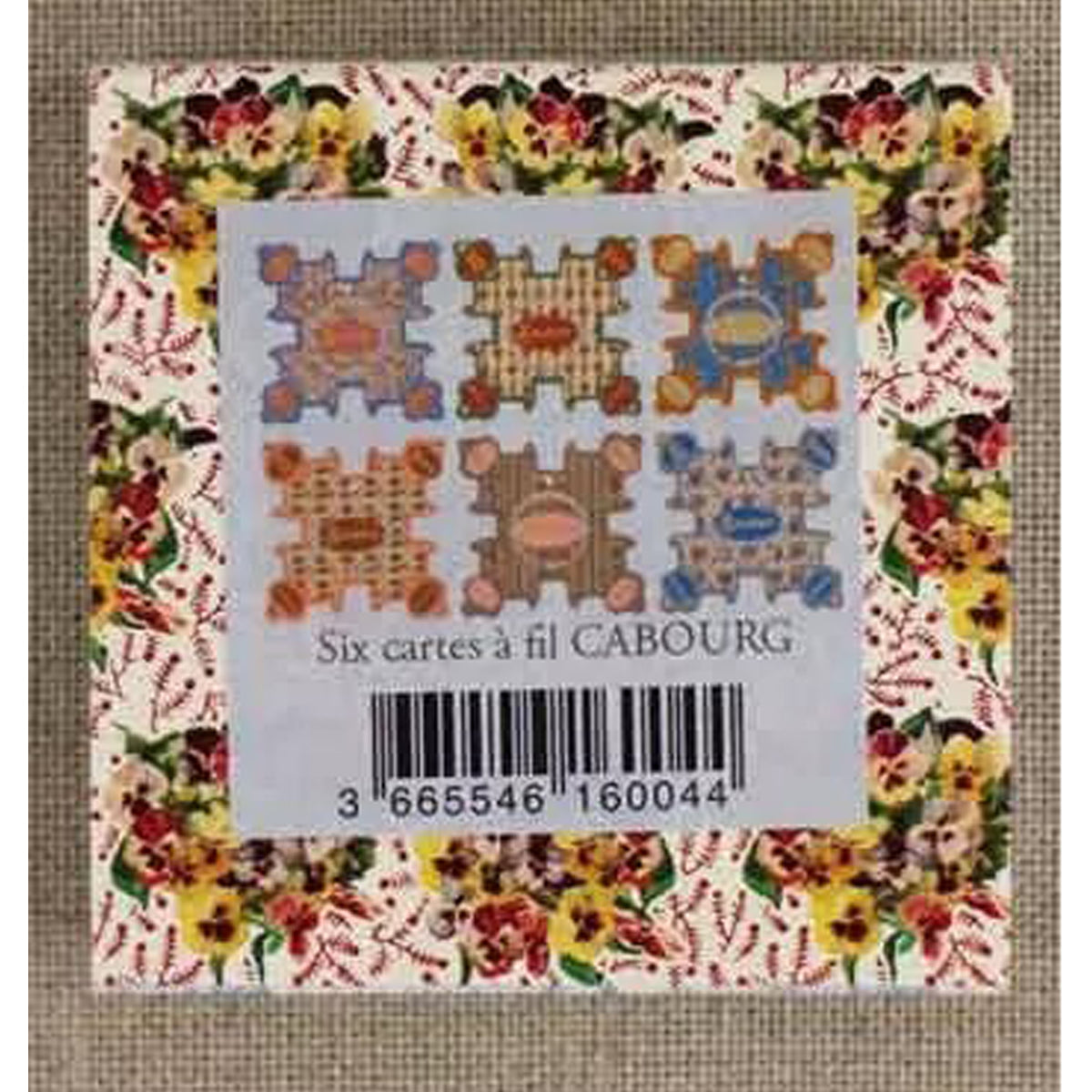 Thread Storage Cards - Cabourg- Sajou France