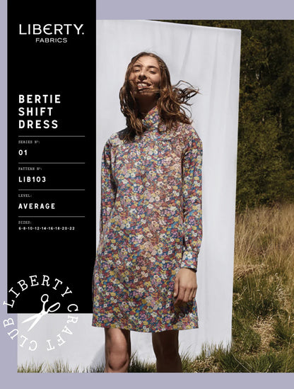 Bertie Shift Dress - by Liberty of London