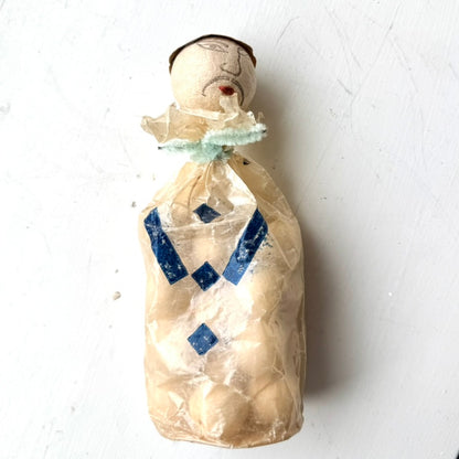 Vintage Spun Cotton Balls Favor Bag