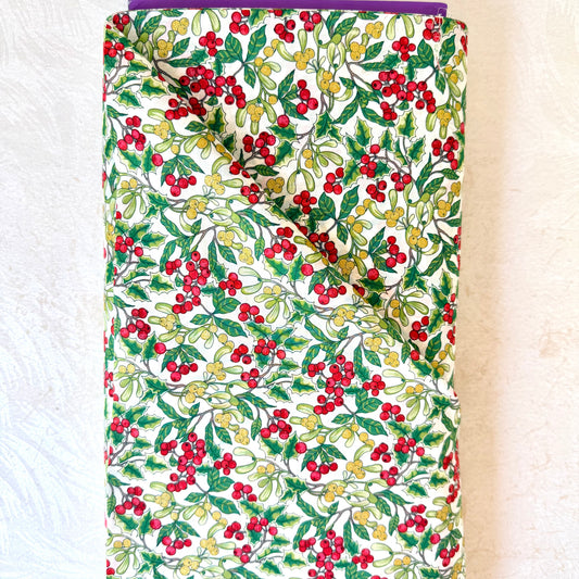Yuletide Berry - Liberty of London Cotton Tana Lawn - Half Yard