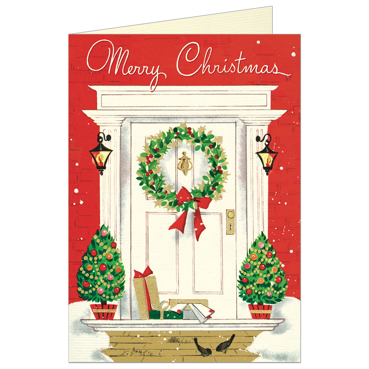 Merry Christmas Home Card by Cavallini