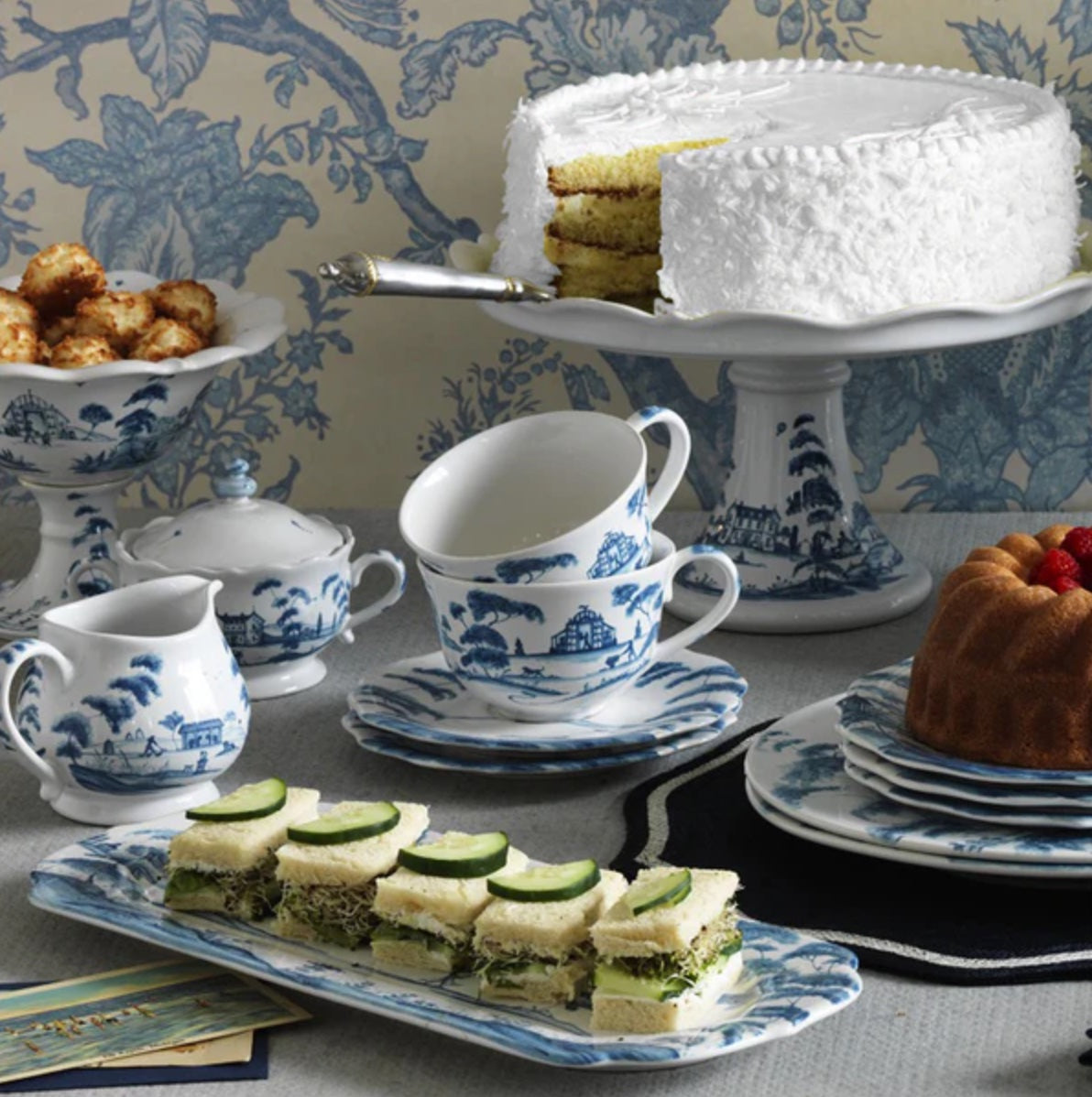 Country Estate Teacup & Saucer - Juliska