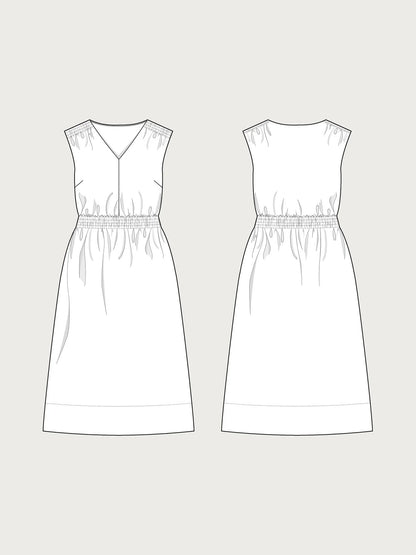 Smocked Dress Pattern by The Assembly Line