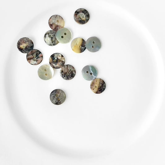 13MM 2 Hole Shell Button