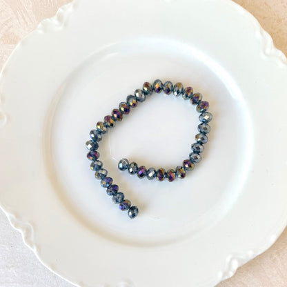Crystal Rondelle Beads - 8MM