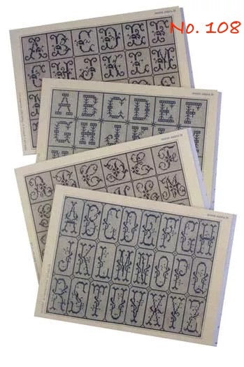 Sajou Cross Stitch Mauve Albums