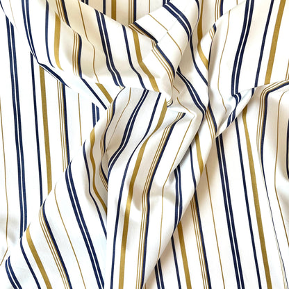Striped Mens Shirting- Half Yard