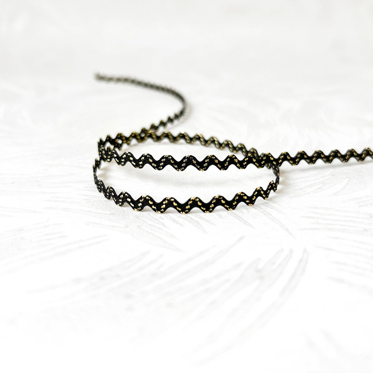 Metallic Rick Rack – Rose Mille