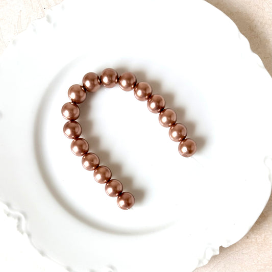 Glass Pearl Beads - 10MM
