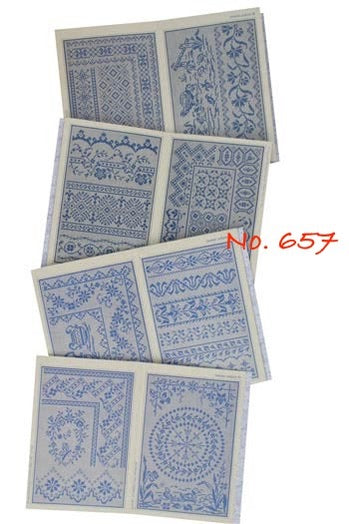 Sajou Cross Stitch Green Albums