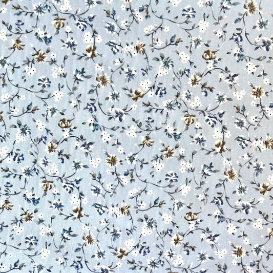 Emday Little Flower Print with Lycra - Half Yard