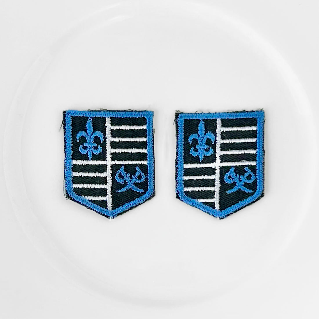 Embroidered Shield Patch - Vintage – Rose Mille