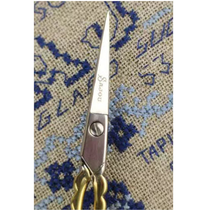 Embroidery scissors - Scallop - Gilded - Sajou