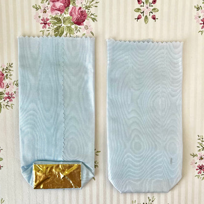 French Moiré Favor Bags - Vintage