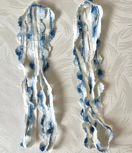 crocheted-pillowcase-edges-blue-ombre-vintage