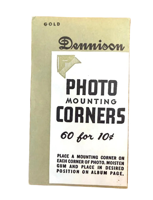 Photo Mounting Corners - Vintage Dennison