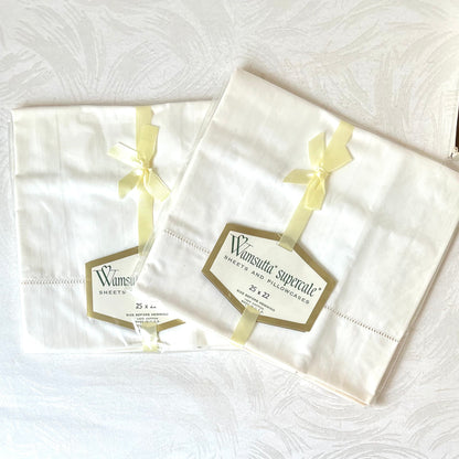 Vintage Cotton Wamsutta Pillowcases