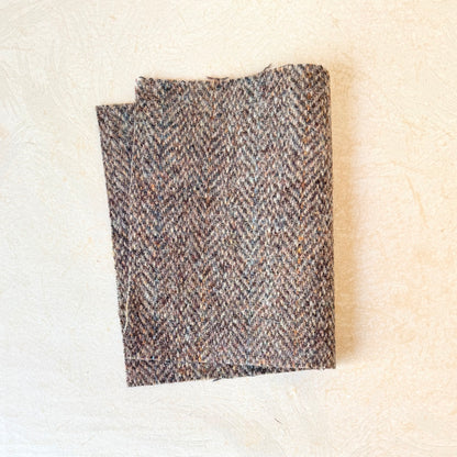 Wool Tweed Fabric Pieces
