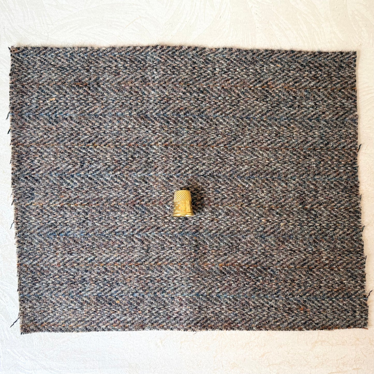 Wool Tweed Fabric Pieces