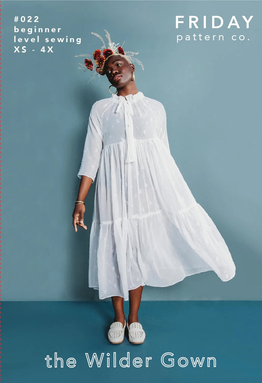 Wilder Gown by The Friday Pattern Co.