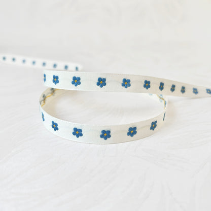 Forget_Me_Not_Flower_Organic_Cotton_Ribbon