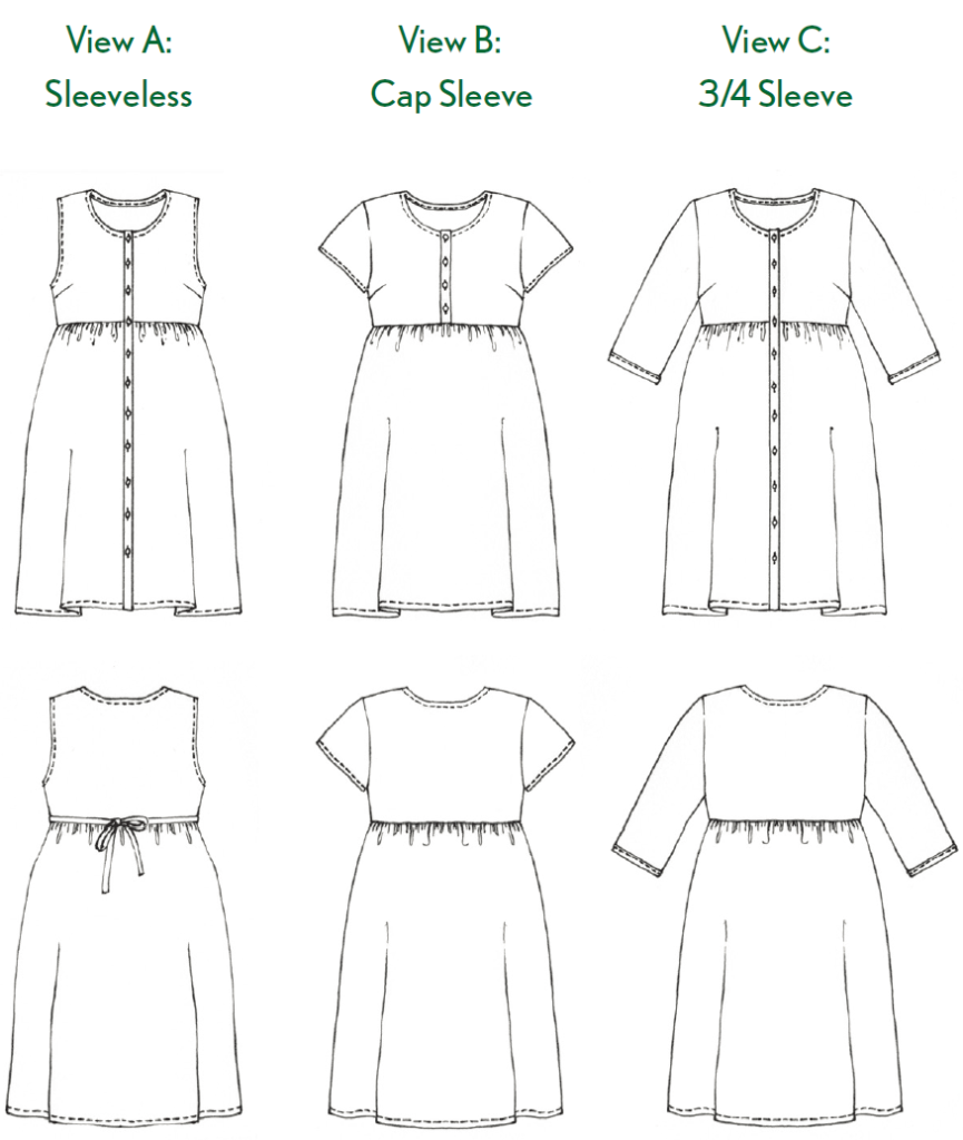 Hinterland Dress Pattern by Sew Liberated