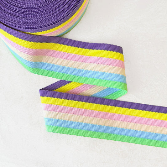 Horizontal Stripe Braid 2-1/2"