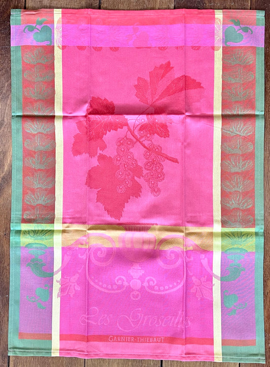 Les Groseilles - Garnier Thiebaut Kitchen Towel
