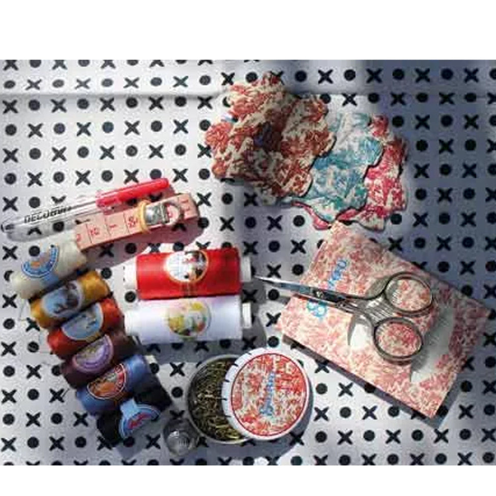 Filled sewing box - Coquecigrues - Sajou