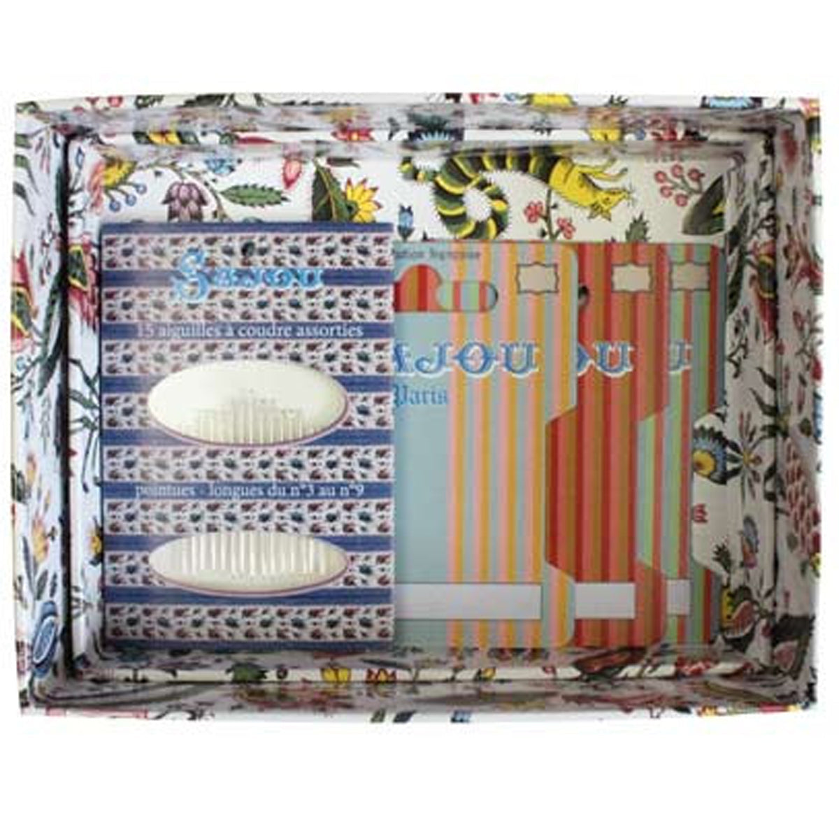 Filled sewing box - Coquecigrues - Sajou