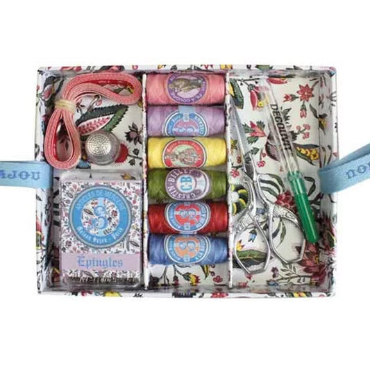 Filled sewing box - Coquecigrues - Sajou